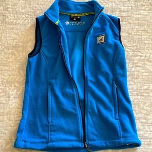 Sperry Top Sider Fleece Full Zip Vest. Women’s size Medium